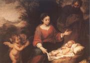 Rest on the Flight into Egypt Bartolome Esteban Murillo